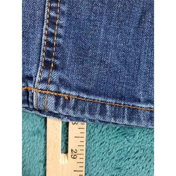 Mossimo Jeans Size 2 Short Womens Blue Stretch Denim Pants Mid Rise Skinny - Picture 7 of 11